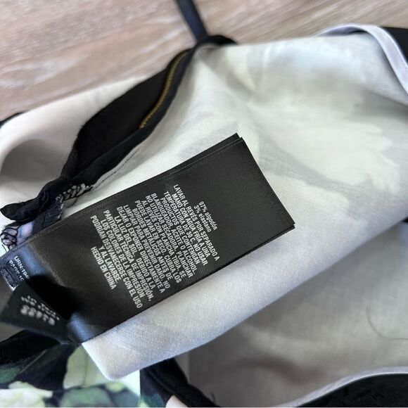 Ted baker black‎ & floral print pants - Picture 3 of 8